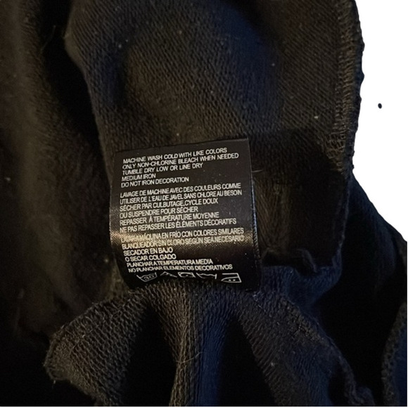 Rock & Republic Black Logo Zip Up Jacket Bomber Style Sweatshirt Men’s L - Picture 7 of 8